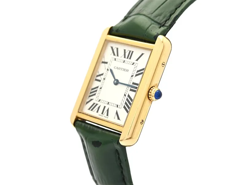 Cartier Tank Solo W1018855. 27.5mm Stainless steel and gold 1