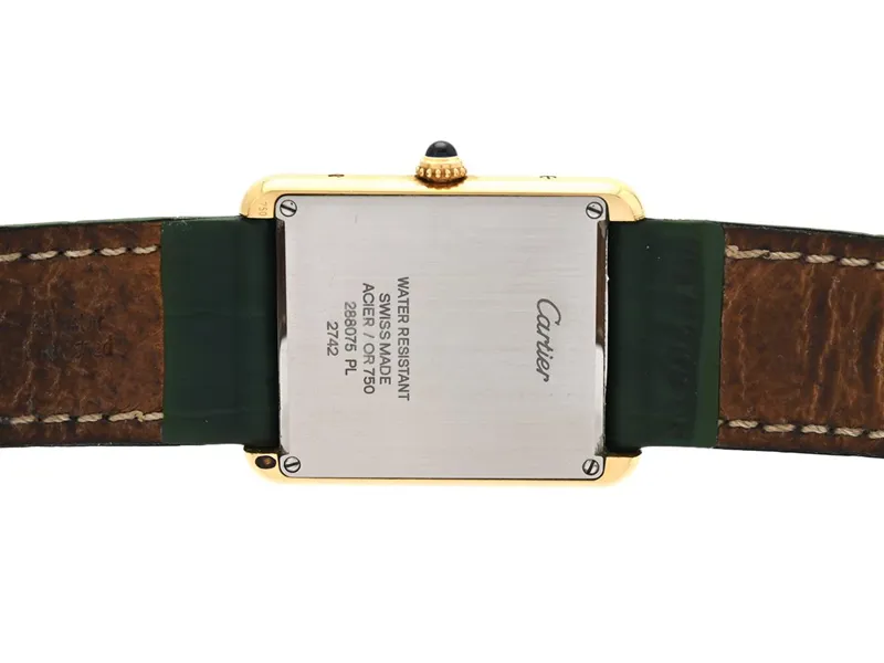 Cartier Tank Solo W1018855. 27.5mm Stainless steel and gold 2