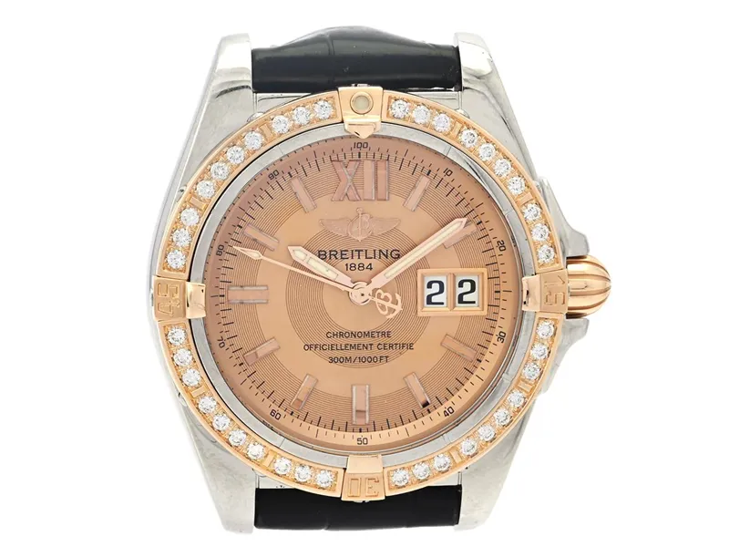 Breitling Galactic C49350 41mm Rose gold and Steel