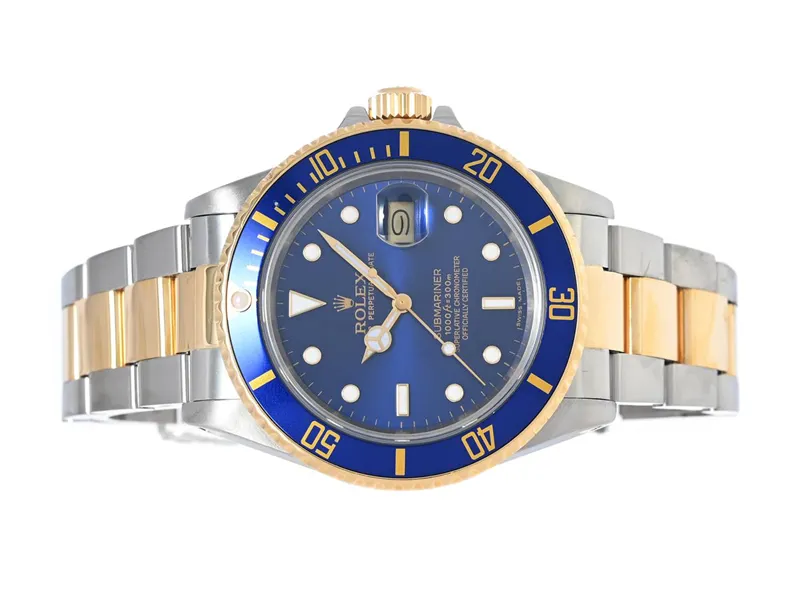 Rolex Submariner 16803 40mm Stainless steel and gold Blue