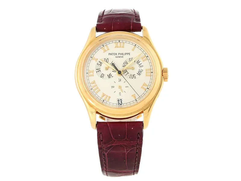 Patek Philippe Annual Calendar 5035J-011 37mm 18k Gold