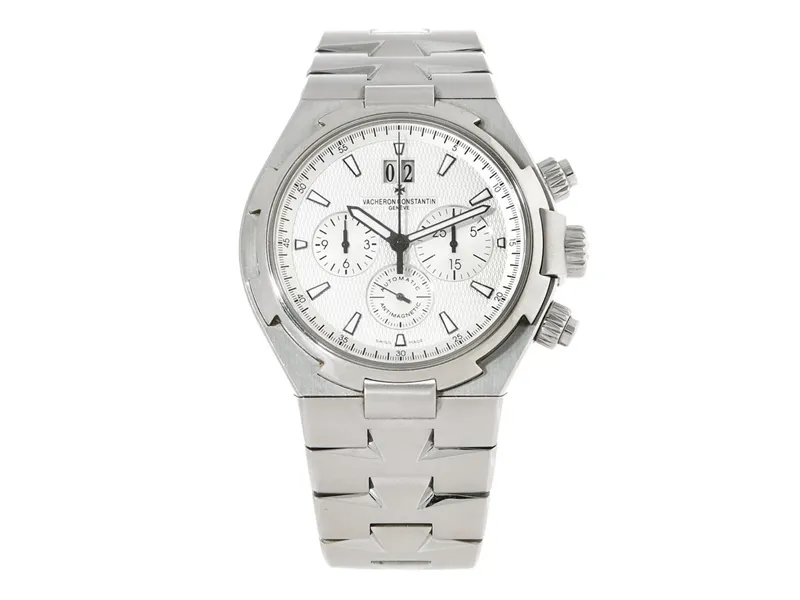 Vacheron Constantin Overseas Chronograph 49150/B01A-9095 42mm Stainless steel Silver