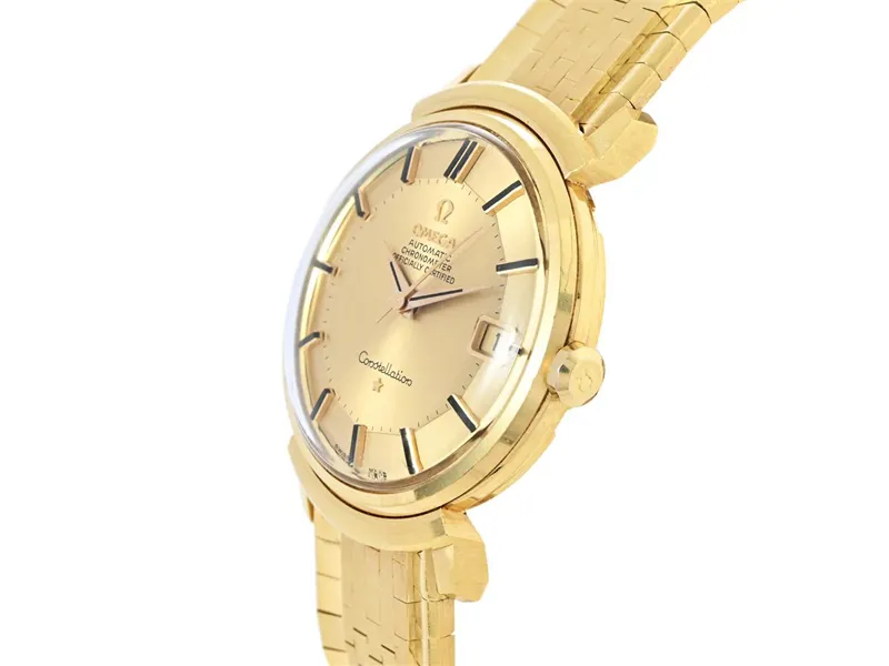 Omega Constellation BA 368.802 34.5mm 18k Gold 1