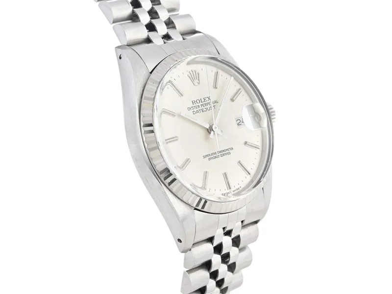 Rolex Datejust 36 16014 36mm White gold and Stainless steel White 2