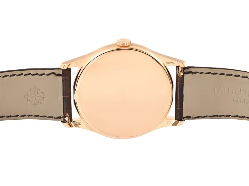 Patek Philippe Calatrava 5196R-001 37mm 18K pink gold Silver 3