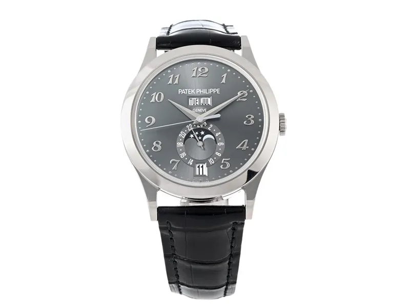 Patek Philippe Annual Calendar 5396G-014 38.5mm 18k white gold Gray