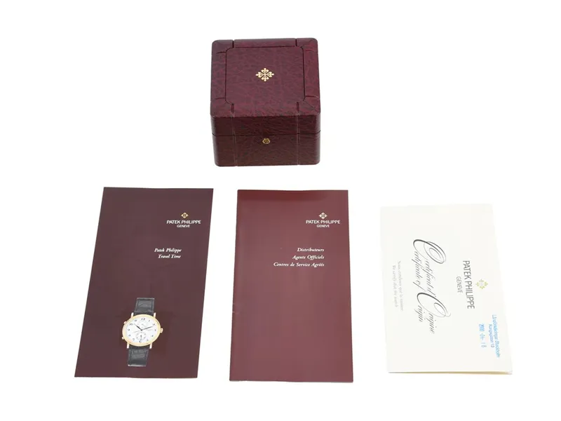 Patek Philippe Travel Time 5034/1J-001 34mm 18k Gold 10