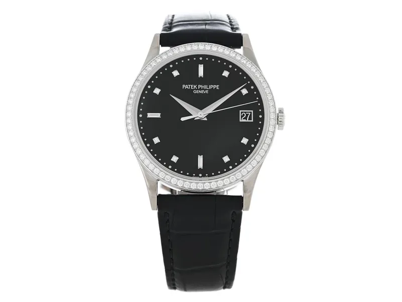 Patek Philippe Calatrava 5297G-001 38mm 18k white gold Black