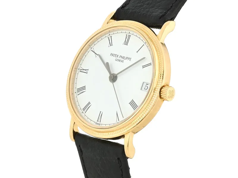 Patek Philippe Calatrava 3802/200J 33mm Yellow gold White 1