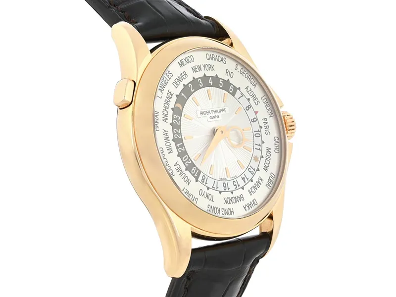 Patek Philippe World Time 5130R-001 38.5mm 18K pink gold 2