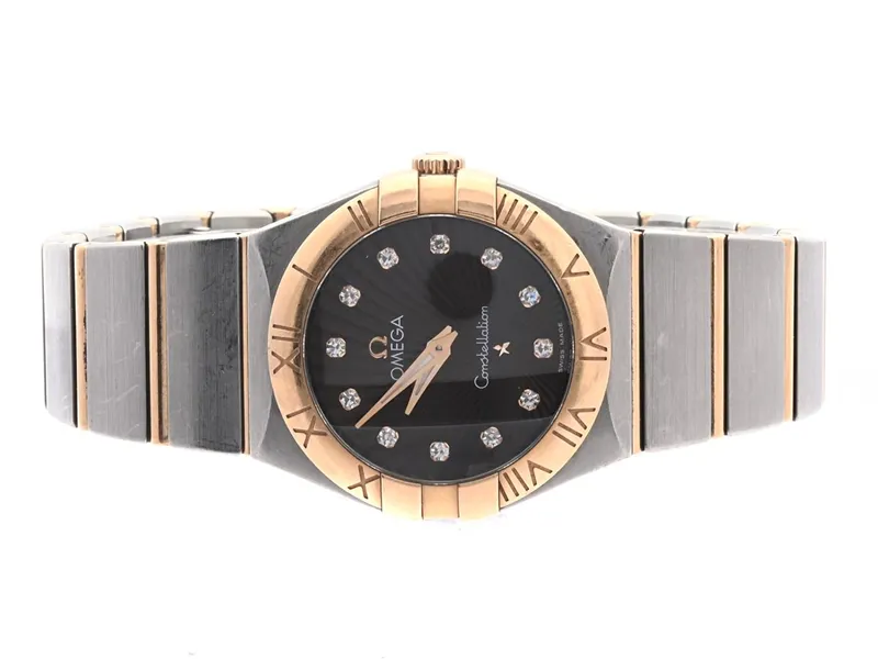 Omega Constellation 123.20.27.60.63.001 29mm Stainless steel and gold Brown