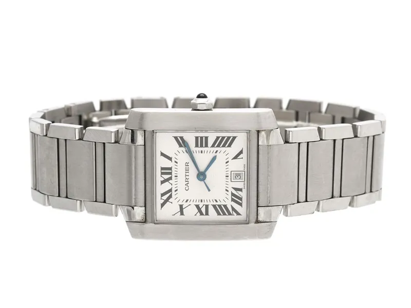 Cartier Tank Française W51002Q3 28mm Stainless steel