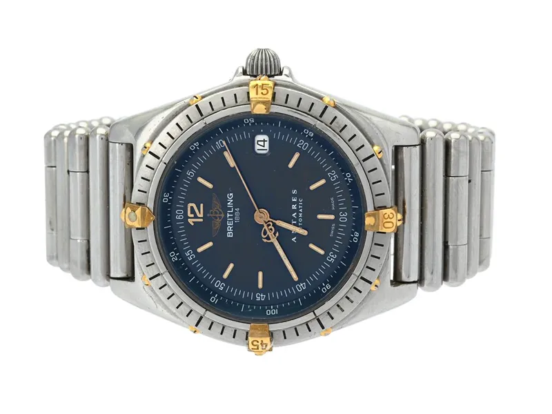 Breitling Antares B10048 39mm Stainless steel and gold