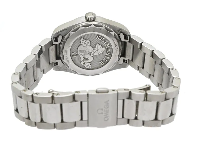 Omega Aqua Terra 220.10.28.60.54.001 28mm Stainless steel White 2