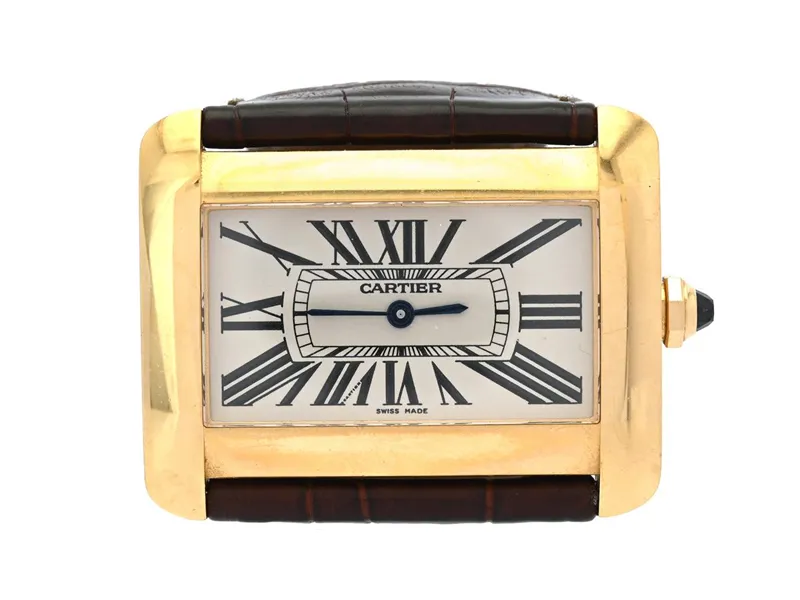 Cartier Tank Divan 38mm 18k Gold