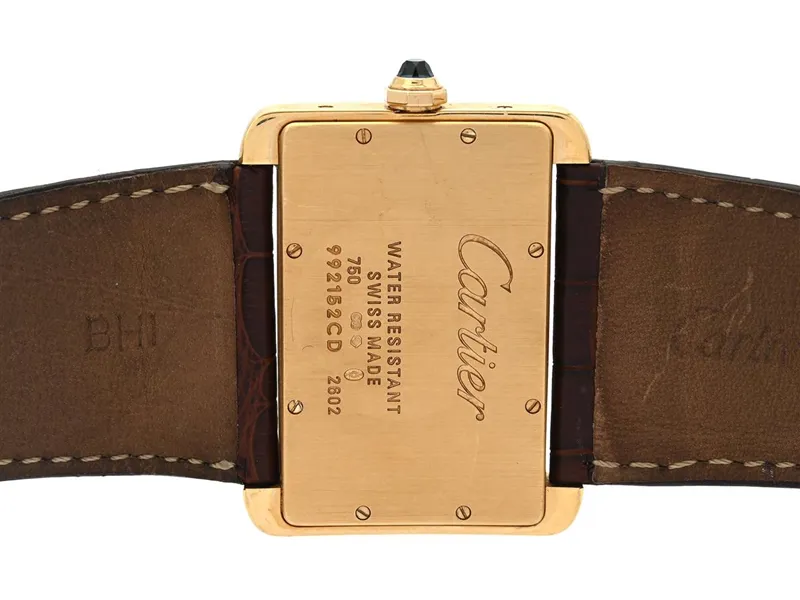 Cartier Tank Divan 38mm 18k Gold 2