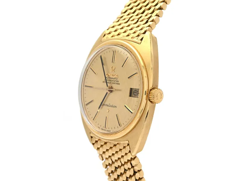 Omega Constellation BA 368.009 34.5mm 18k Gold Gold 1