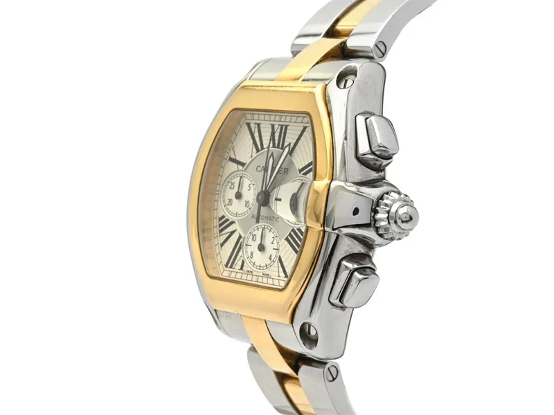 Cartier Roadster W62027Z1 42.5mm Stainless steel and gold 2