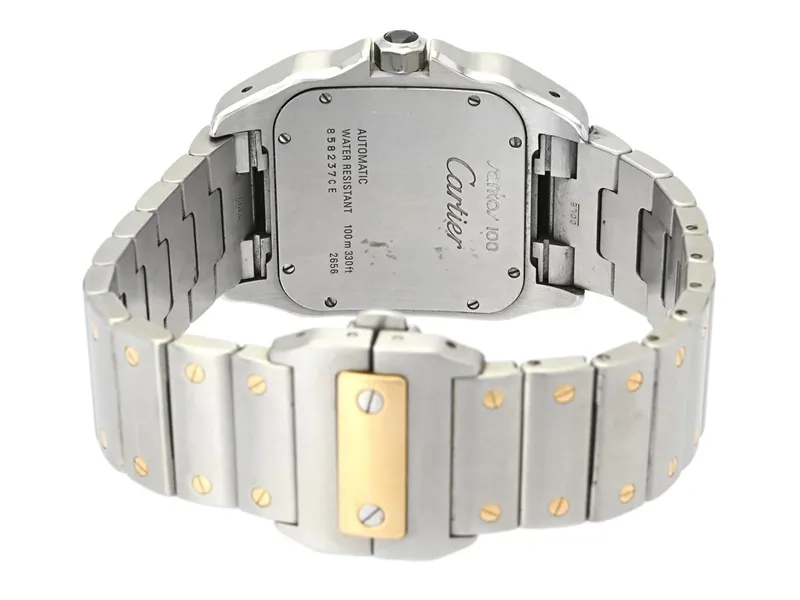 Cartier Santos 100 W200728G 38mm Stainless steel and gold 2