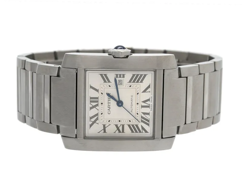 Cartier Tank Française WSTA0067 30.5mm Stainless steel Silver