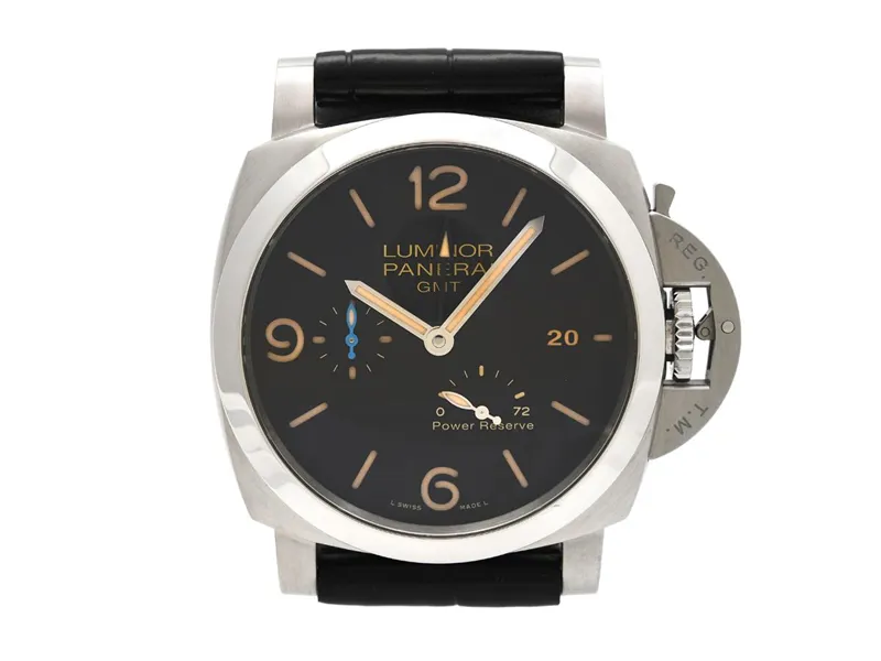 Panerai Luminor 1950 3 Days GMT Power  PAM 01321 44mm Stainless steel Black