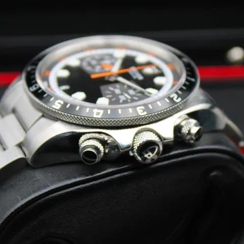 Tudor Heritage Chrono 70330N 42mm Stainless steel Black 5