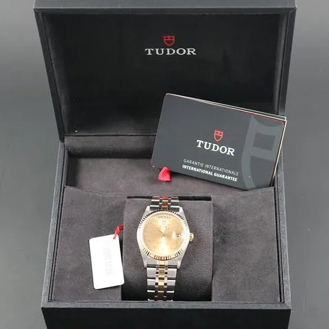 Tudor Prince Date-Day 36mm Stainless steel Champagne 12