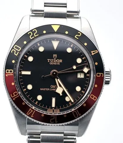 Tudor Black Bay GMT 39mm Stainless steel Black