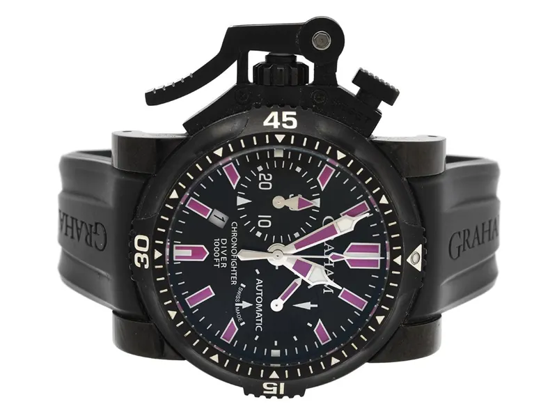 Graham Chronofighter Oversize 20VEZ.B24A.K10N 47mm Stainless steel and PVD