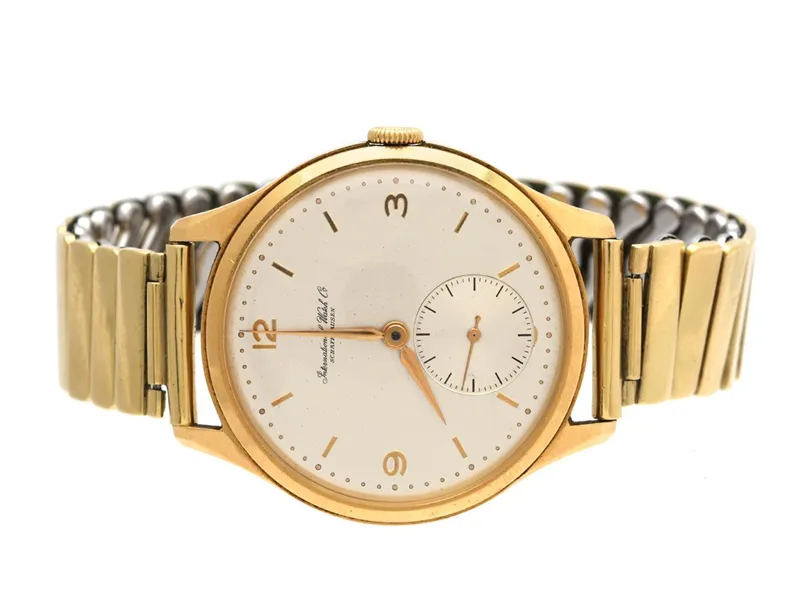 IWC 36mm 18k Gold