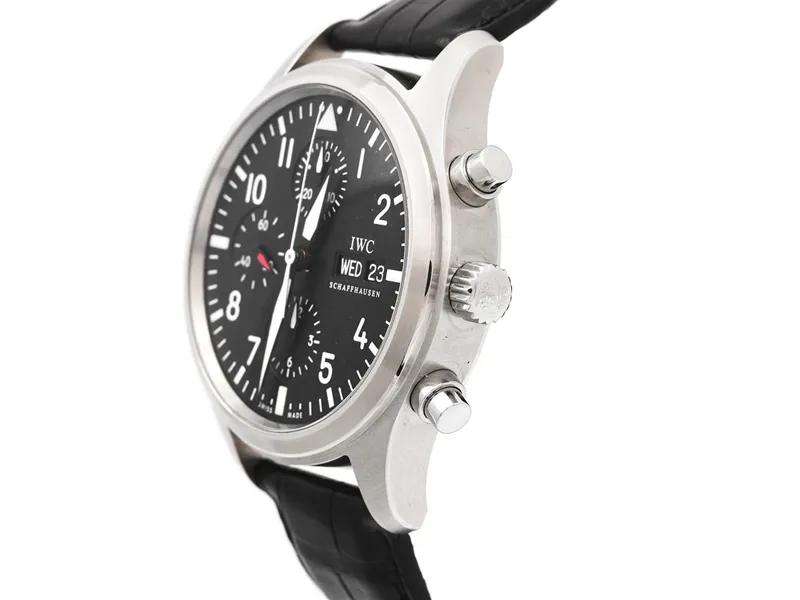 IWC IW371701 42mm Stainless steel Black 2