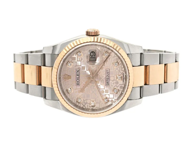 Rolex Datejust 36 116231 36mm Rose gold and Steel