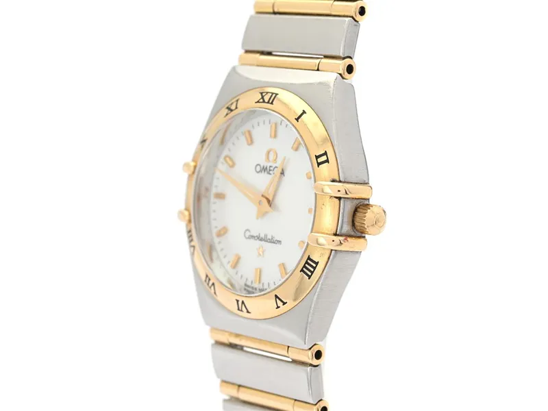 Omega Constellation THE 795.1202 25.5mm Stainless steel and gold Mother-of-pearl 1