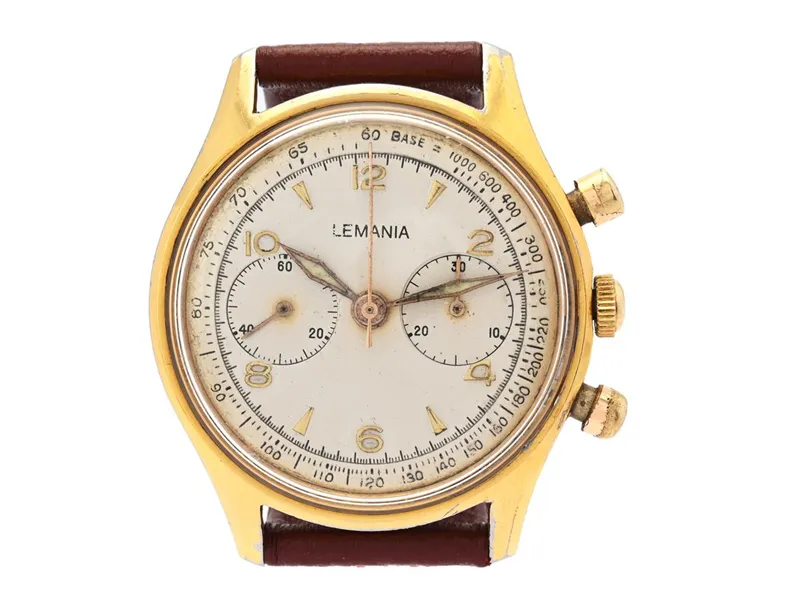 Lemania 35mm Gold-plated