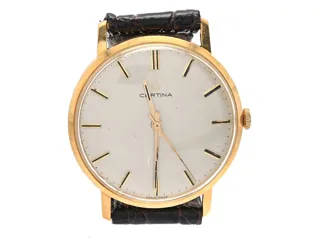 Certina 18k yellow gold