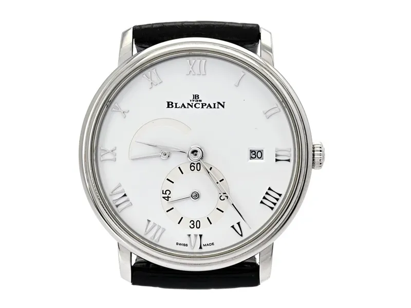 Blancpain Villeret 6606A-1127-55B 40mm Stainless steel White