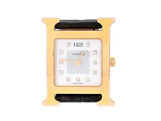 Hermès Heure H Gold-plated