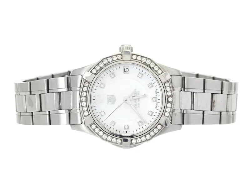 TAG Heuer Aquaracer Lady WAF1313.BA0819 33mm Stainless steel and Diamond White