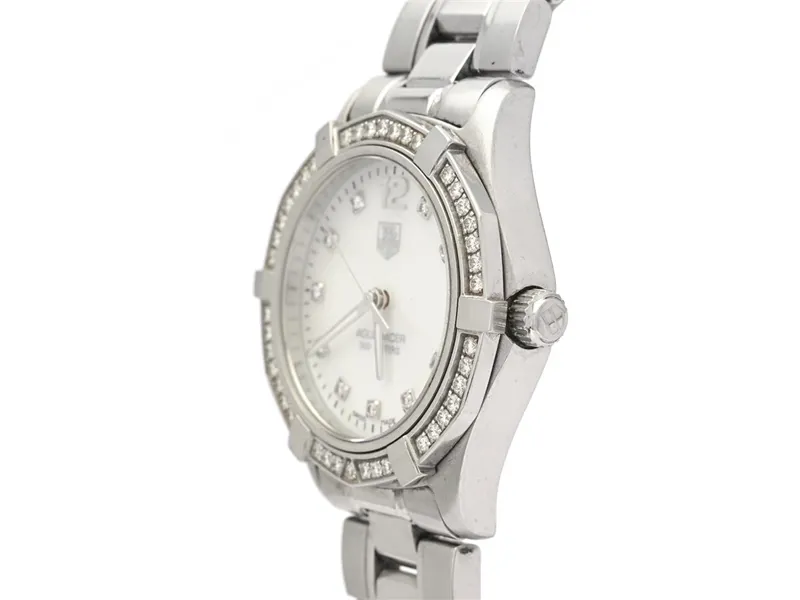 TAG Heuer Aquaracer Lady WAF1313.BA0819 33mm Stainless steel and Diamond White 1