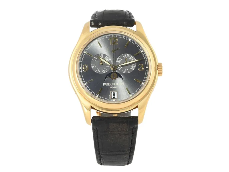 Patek Philippe Annual Calendar 5146J-001 39mm Yellow gold Beige