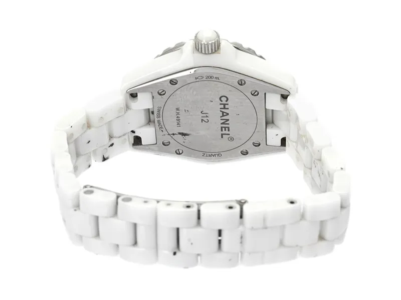 Chanel J12 H1628 34mm White ceramic White 2