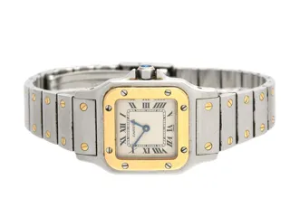 Cartier Santos W20012C4 Yellow gold and Stainless steel