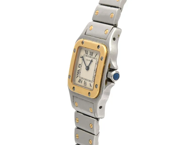 Cartier Santos W20012C4 Yellow gold and Stainless steel 1