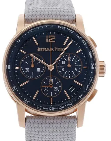 Audemars Piguet Code 11.59 26393OR.OO.A027KB.01 41mm Rose gold Blue