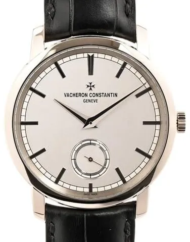 Vacheron Constantin Traditionnelle 82172/000G-9383 38mm White gold Silver