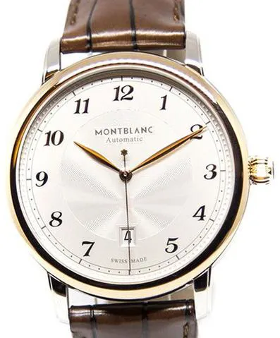 Montblanc Star 117576 42mm Stainless steel Silver