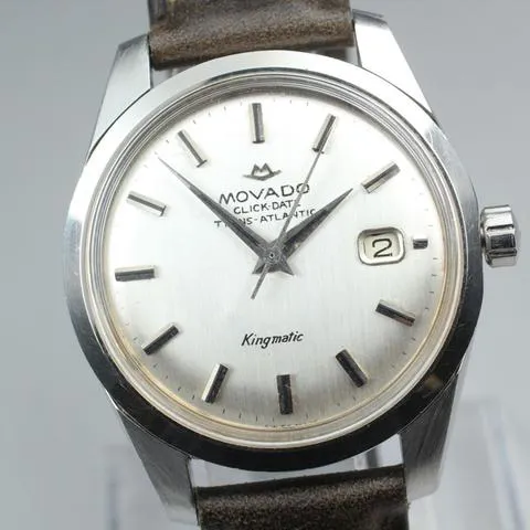 Movado Kingmatic 36mm Stainless steel White