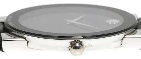 Movado 31mm Platinum Black 4