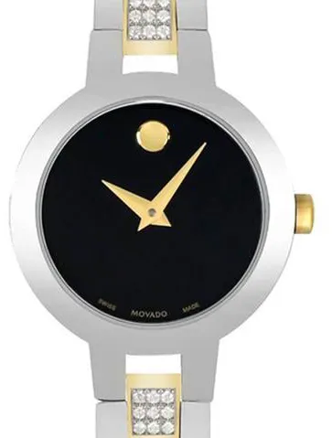 Movado Amorosa 607185 24mm Stainless steel Black