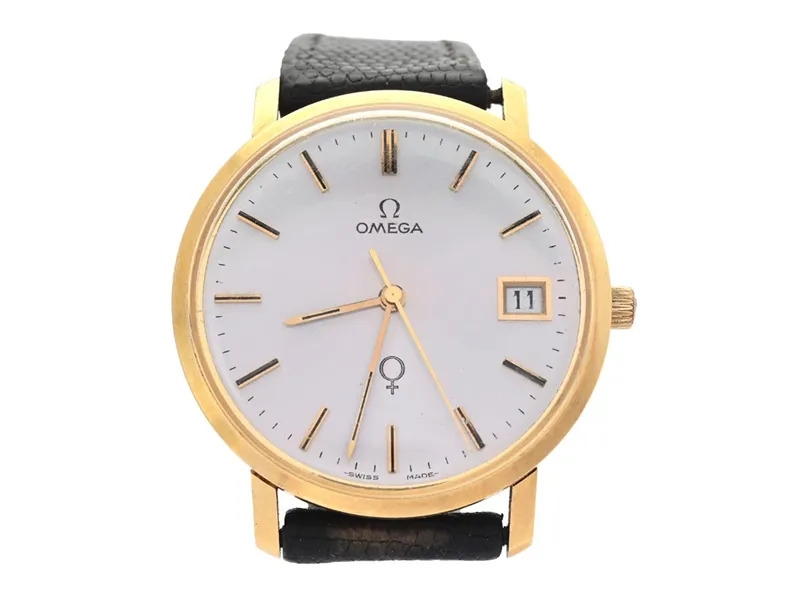 Omega BA 132.9051 34mm Yellow gold